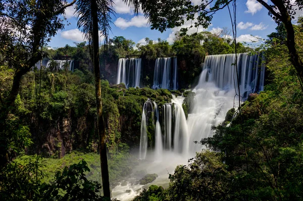 Iguazu vízesés Jungle Argentína Brazília — Stock Fotó
