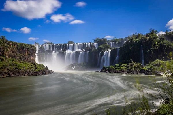 Iguazu vízesés Jungle Argentína Brazília — Stock Fotó
