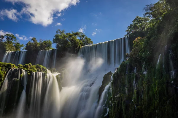 Iguazu vízesés Jungle Argentína Brazília — Stock Fotó