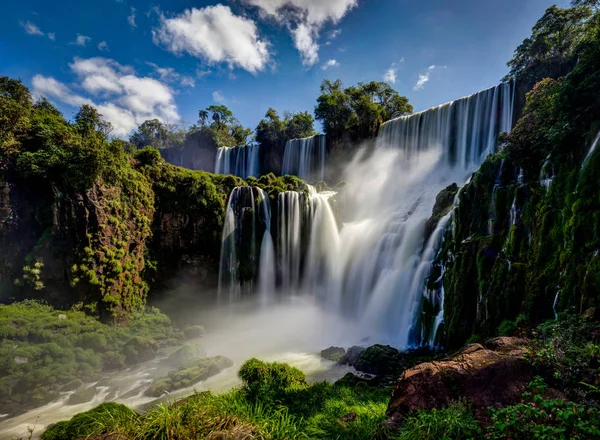 Iguazu vodopády Jungle Argentina Brazílie — Stock fotografie