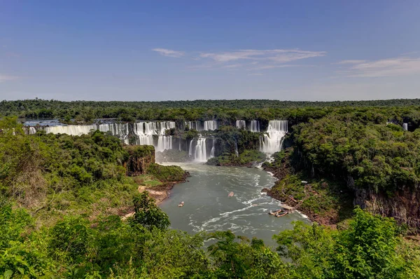 Iguazu vodopády Jungle Argentina Brazílie — Stock fotografie