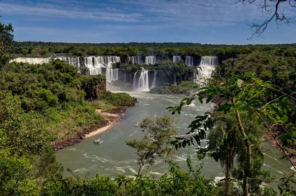 이 수 폭포 정글 아르헨티나 브라질 — 스톡 사진