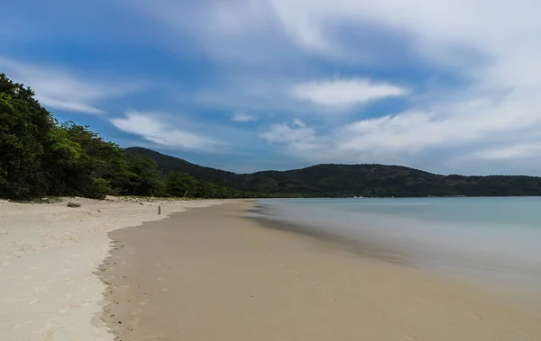 Long Exposure Lopes Mendes Beach in Ilha Grande south of Rio de — Stock Photo, Image