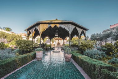Le Jardin Gizli Bahçesi, Marakeş, Fas Eski Madina, Marakeş, Fas.