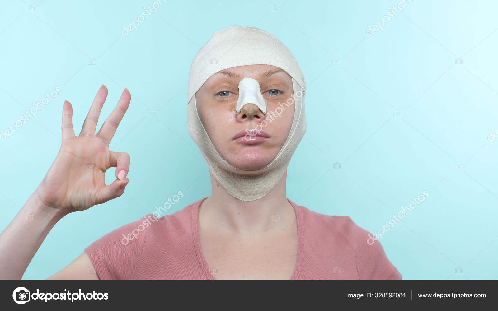 How to 2024 bandage a nose