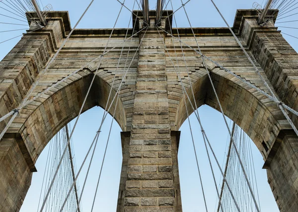 Brooklyn Bridge Arches — Stock Photo, Image