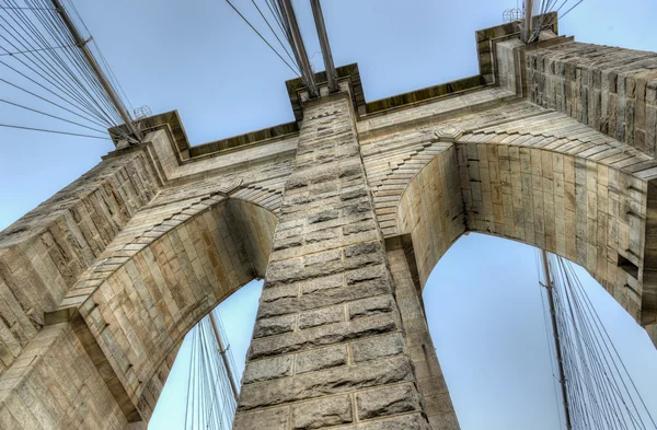 Brooklyn Bridge Arches — Stock Photo, Image