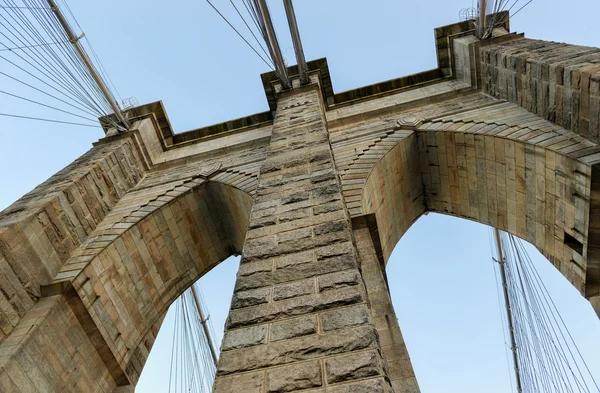 Brooklyn Bridge Arches — Stock Photo, Image