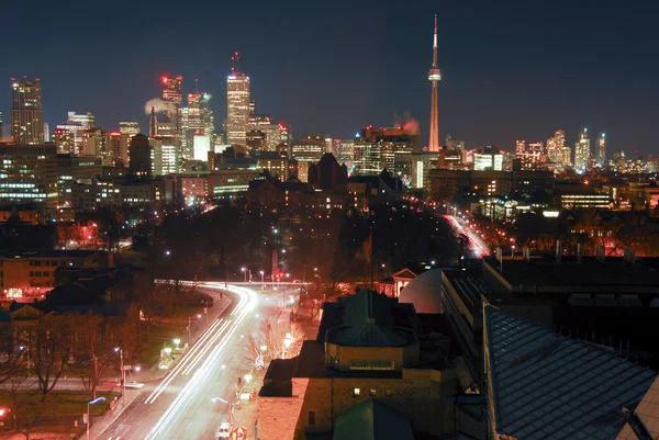 Городской пейзаж Торонто — стоковое фото