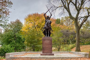 Kral Jagiello Anıtı - Central Park - Nyc