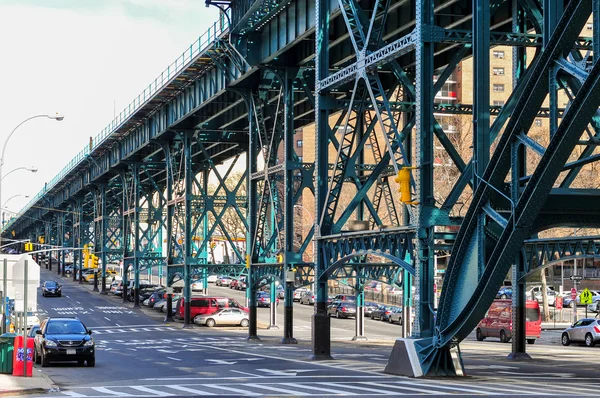 Upper West Side Train Tracks - NYC — Stock Photo, Image