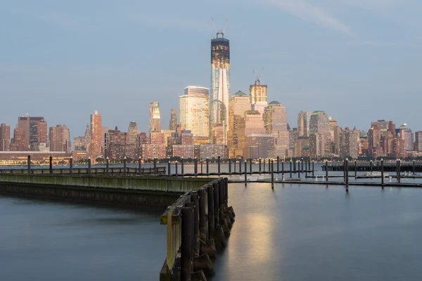 New York Skyline da Jersey City — Foto Stock