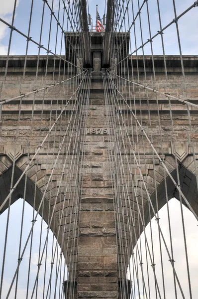 Brooklyn Bridge in New York City — Stock Photo, Image