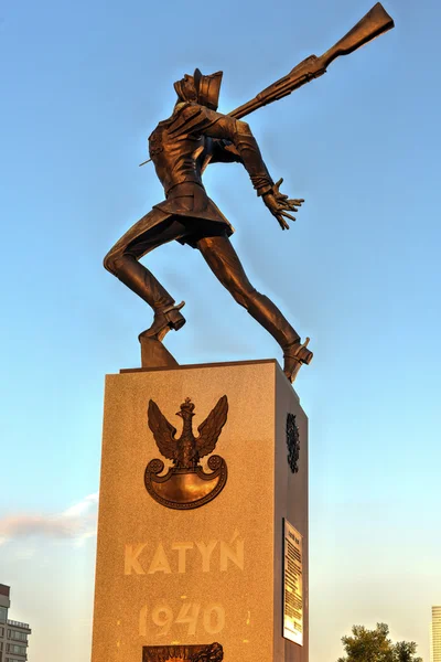 Masacre de Katyn Memorial - Jersey City — Foto de Stock