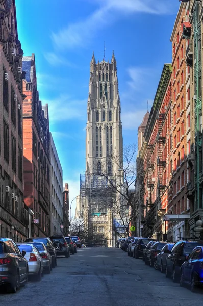 La Chiesa di Riverside nella città di New York — Foto Stock