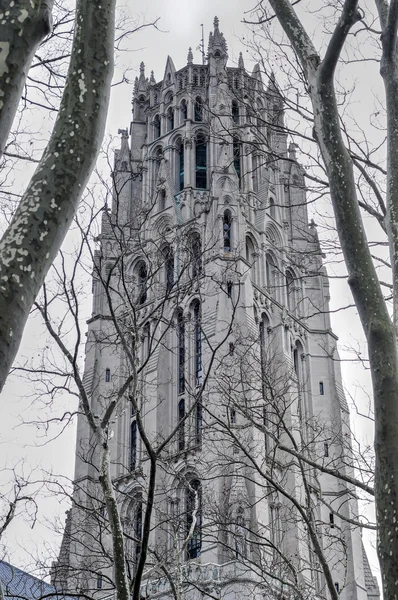 La Chiesa di Riverside nella città di New York — Foto Stock