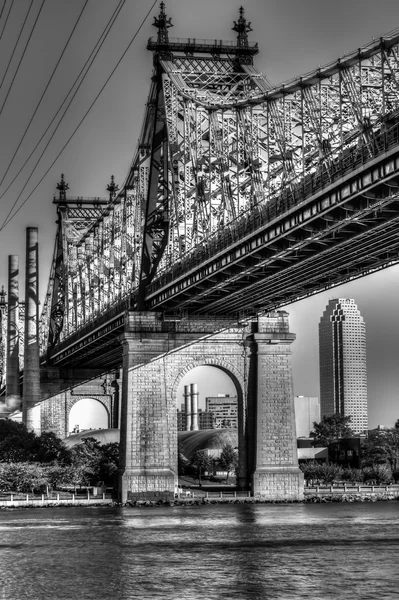 Queensboro (Ed Koch) Bridge desde Manhattan — Foto de Stock