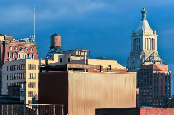 Rooftop Water Tank - New York City — Stock Photo, Image