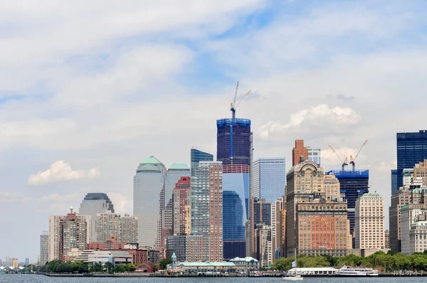 Aşağı Manhattan görünümü — Stok fotoğraf