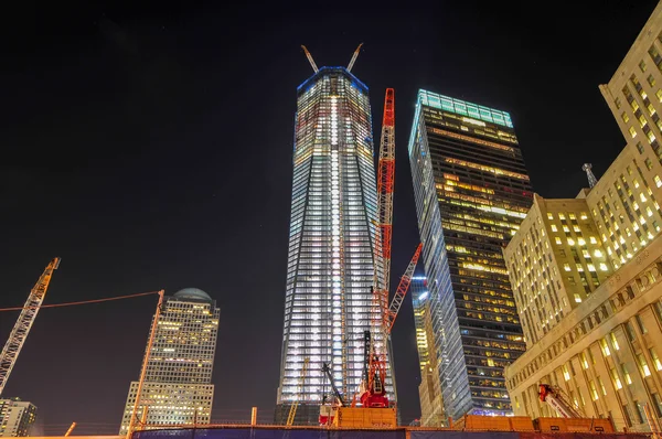 World Trade Center en construcción —  Fotos de Stock