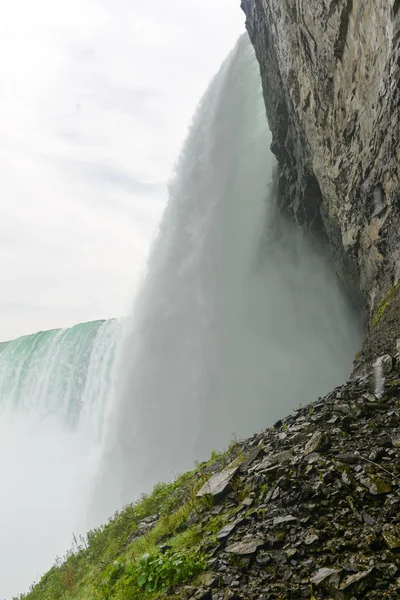 Spodní strana z Horseshoe Falls, Niagara Falls — Stock fotografie