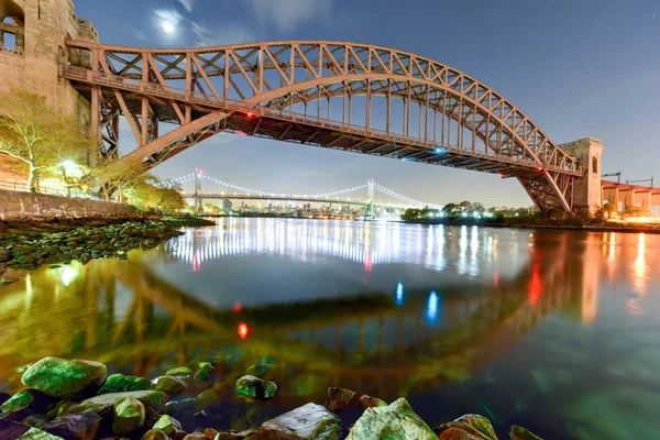 Пекло міст ворот - Нью-Йорк — стокове фото