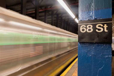 68 street metro istasyonu