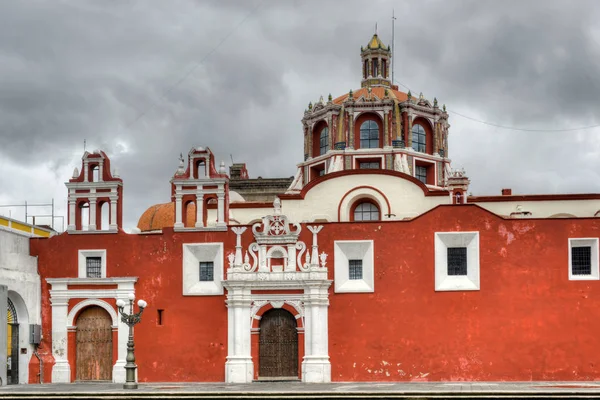 Kostel Santo Domingo - Puebla, Mexiko — Stock fotografie