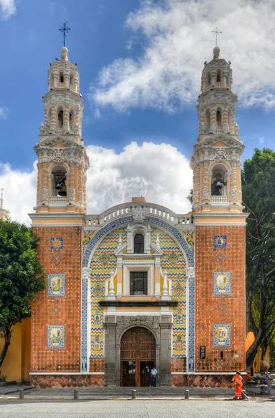 Svatyně Panny Marie z Guadalupe - Puebla, Mexiko — Stock fotografie