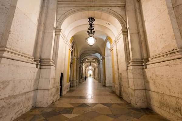 Arco di Trionfo lungo Augusta Street - Lisbona — Foto Stock
