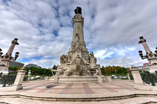 Markies van Pombal plein - Lissabon, Portugal — Stockfoto