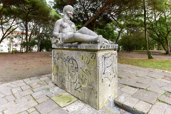 Parque Eduardo VII Lisboa, Portugal — Foto de Stock