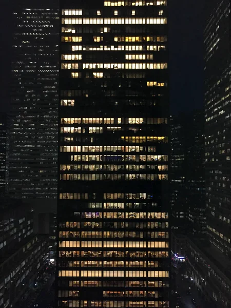 New York City Office Tower — Stockfoto