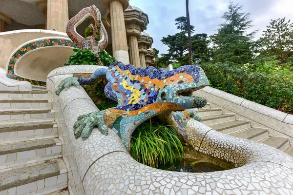 Barselona 'da Park Guell — Stok fotoğraf