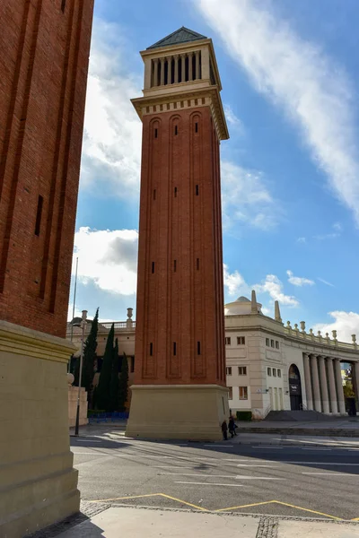 Venetiaanse toren - Barcelona, Spanje Spanje — Stockfoto