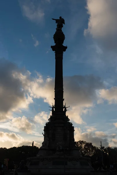 Monumento a Colón - Barcelona, España —  Fotos de Stock