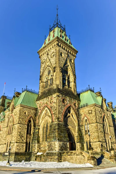 Kanadský dům parlamentu - Ottawa, Kanada — Stock fotografie