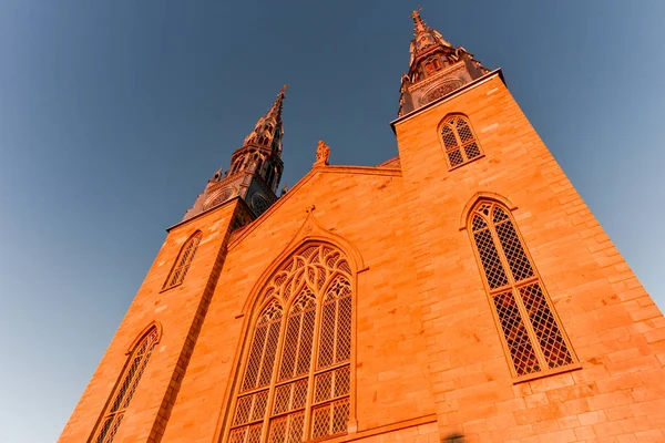 Catedral de Notre-Dame - Ottawa, Canadá — Fotografia de Stock