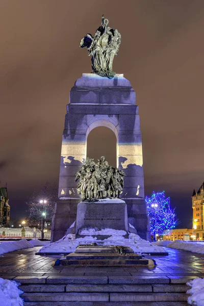 Monumento Nacional a la Guerra - Ottawa, Canadá — Foto de Stock