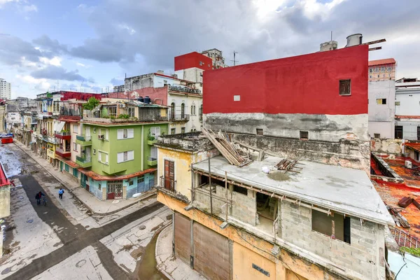 Veduta aerea - L'Avana Vecchia, Cuba — Foto Stock