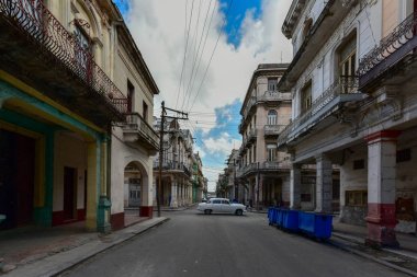 Eski Havana klasik otomobil