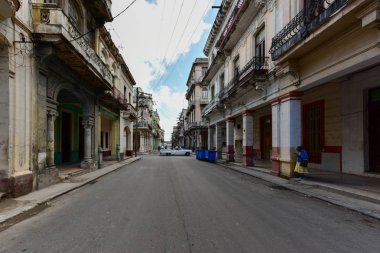 Eski Havana klasik otomobil