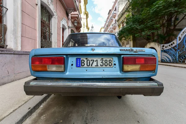 Rus Lada - Havana, Küba — Stok fotoğraf