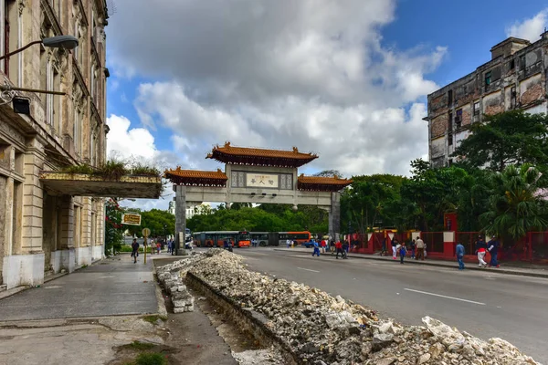 Chinese Gate - Havana, Cuba — Stock Photo, Image