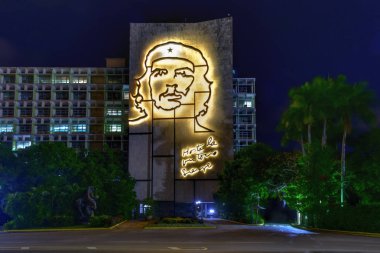 Che Guevara portre - Havana, Küba