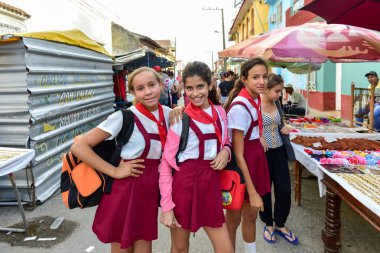 Öğrenciler - Trinidad, Küba