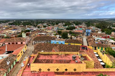 Panoramik görünümü - Trinidad, Küba