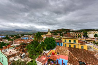 Panoramik görünümü - Trinidad, Küba