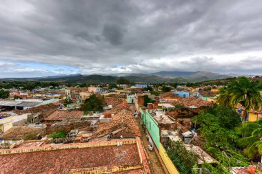 Panoramik görünümü - Trinidad, Küba