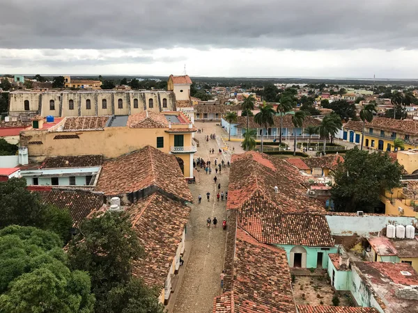 Panoramatický pohled - Trinidad, Kuba — Stock fotografie